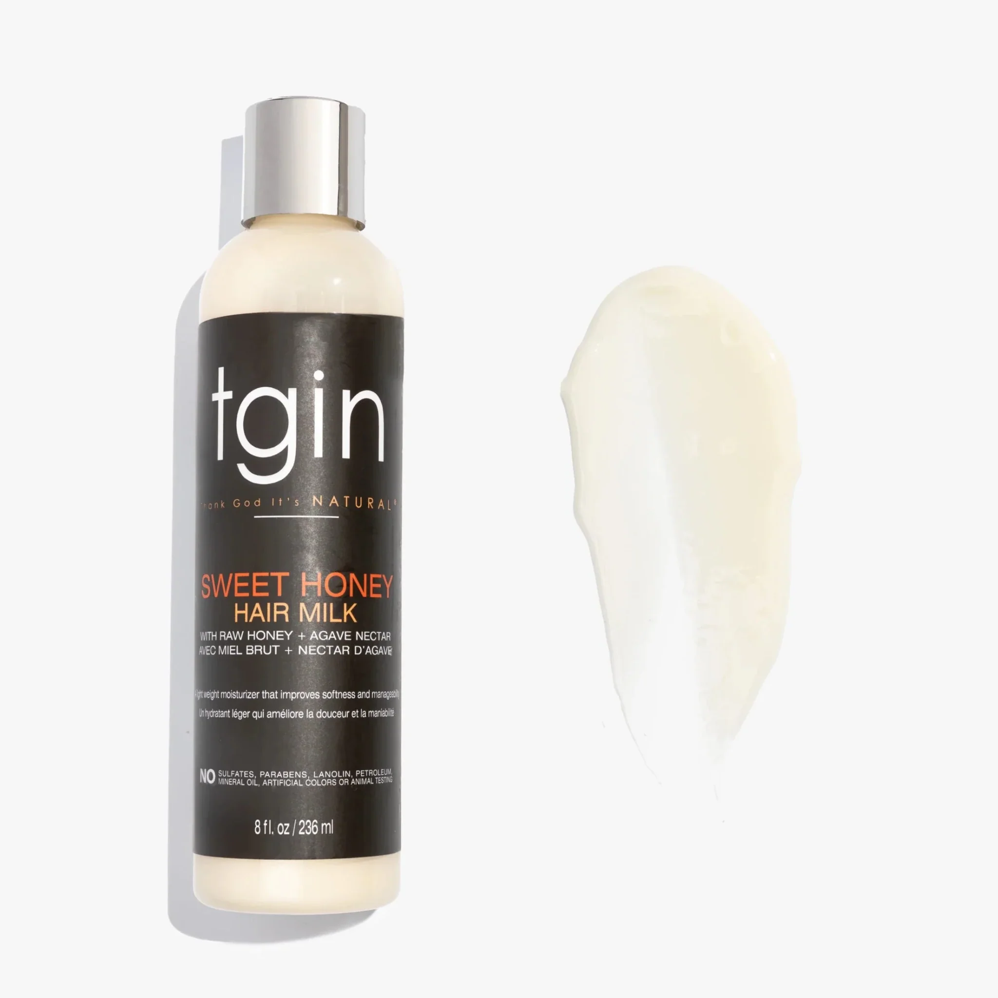 Tgin Sweet Honey Hair Milk - 8oz - Image 2