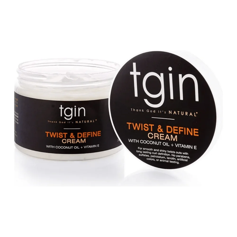 TGIN Twist and Define Cream, Hair Styling Cream - 12 Oz