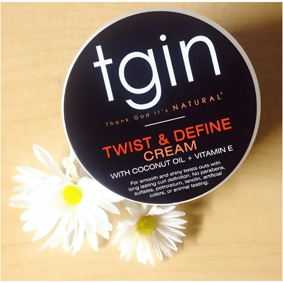 TGIN Twist and Define Cream, Hair Styling Cream - 12 Oz - Image 2
