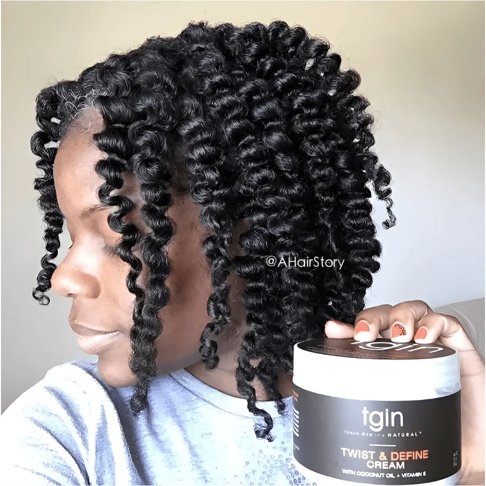 TGIN Twist and Define Cream, Hair Styling Cream - 12 Oz - Image 5