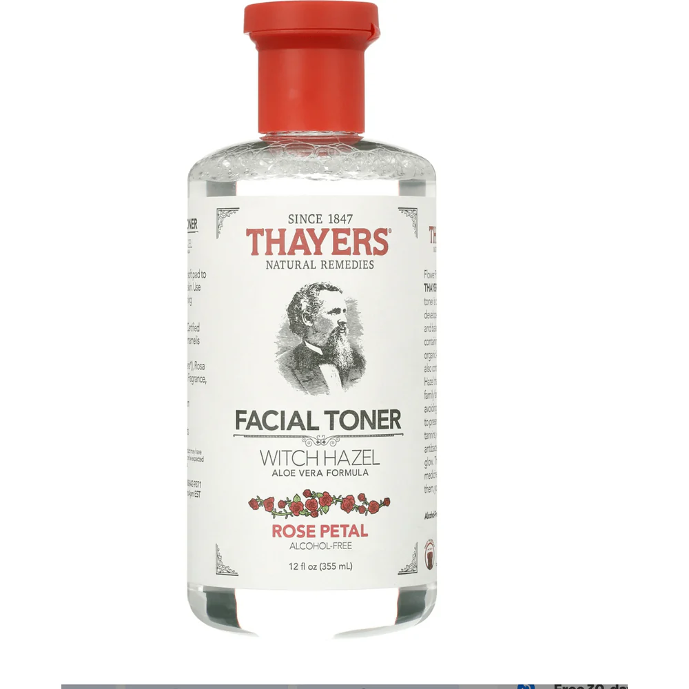 Thayers Witch Hazel Toner Alcohol-Free - 12 oz - Image 3