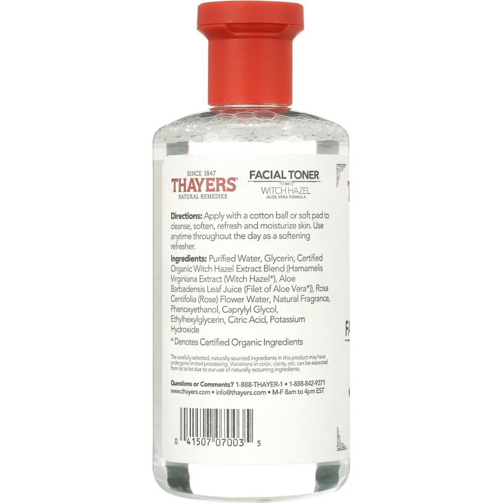 Thayers Witch Hazel Toner Alcohol-Free - 12 oz - Image 4