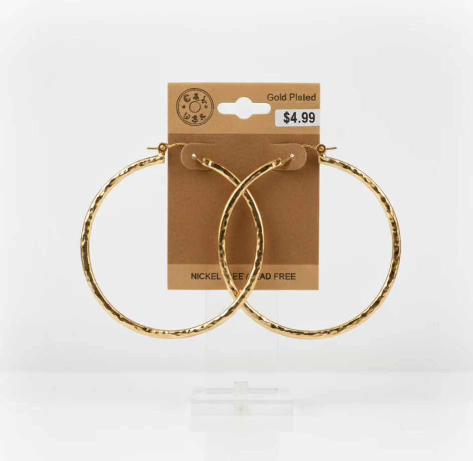 The C&L Fashion Jewelry Pincatch Earrings - Gold