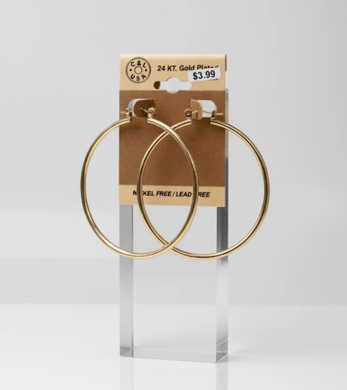 The C&L Fashion Jewelry Pincatch Earrings - Gold - Image 17
