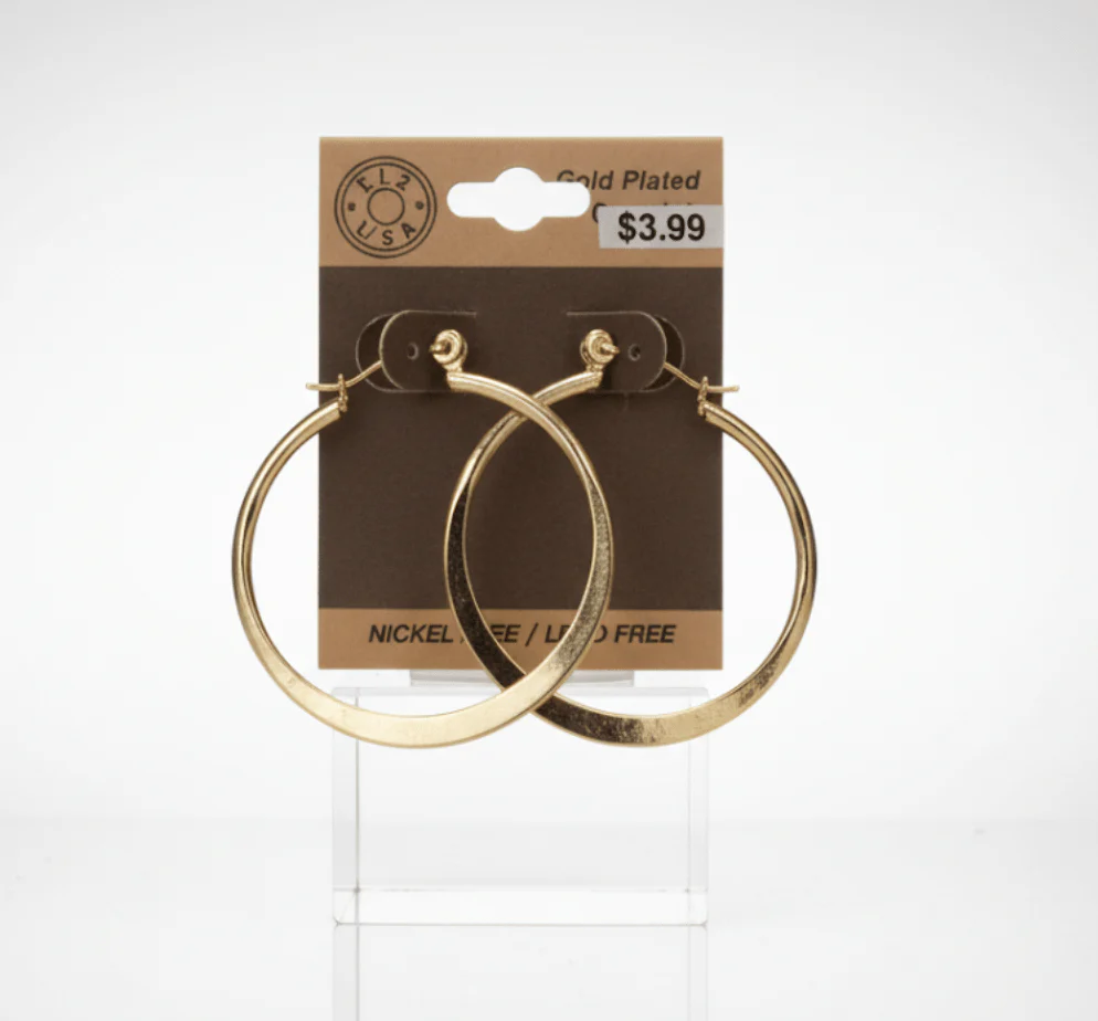 The C&L Fashion Jewelry Pincatch Earrings - Gold - Image 7