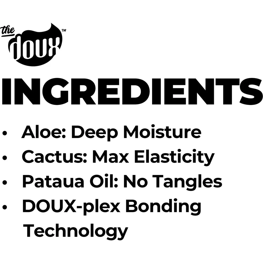 The Doux Press Rewind Shampoo and Fast Forward Conditioner Set - 8 oz - Image 10