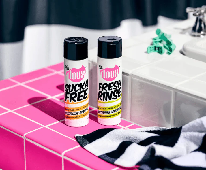 The Doux Sucka Free Shampoo and Fresh Rinse Conditioner - 8 oz