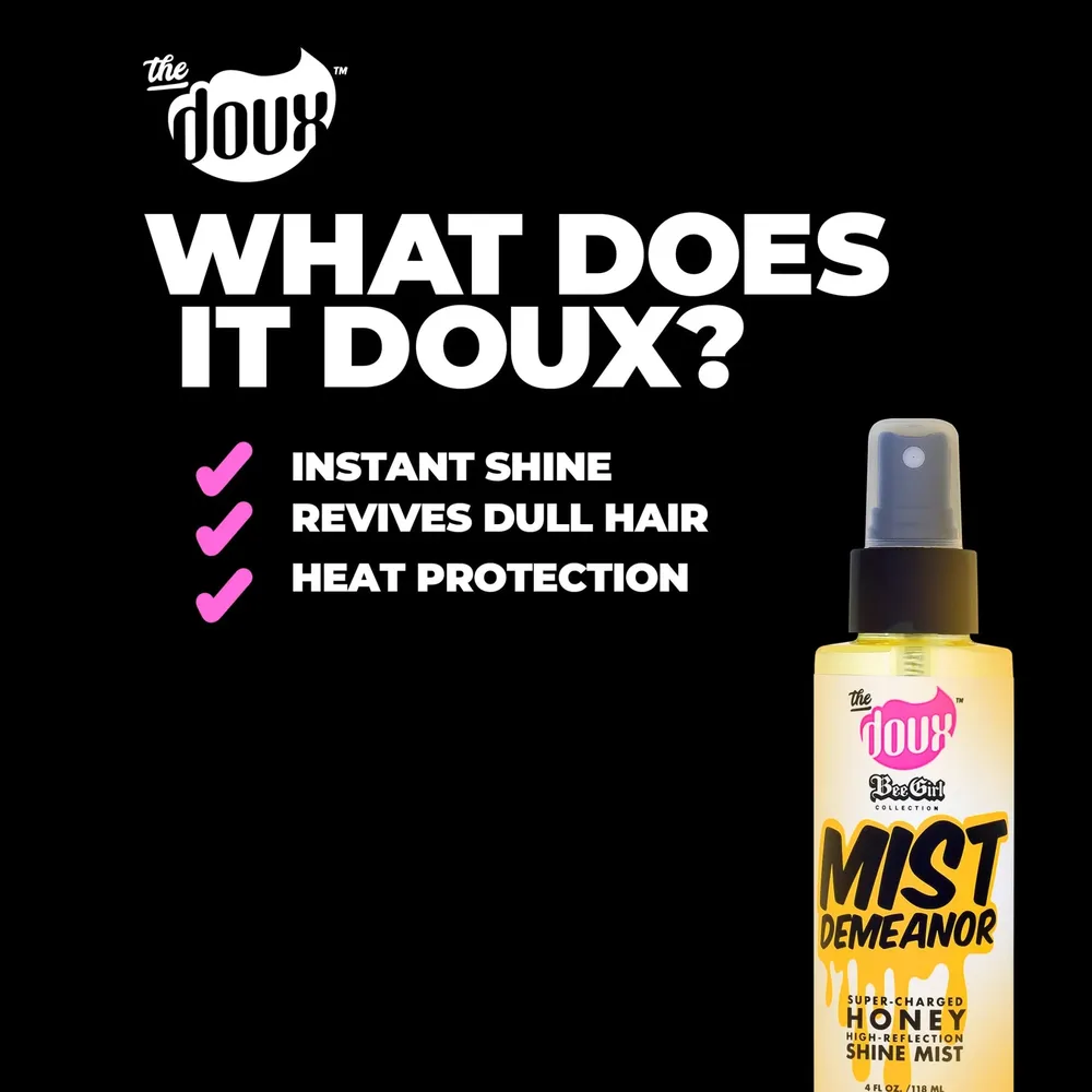 The Doux Bee-Girl Mist Demeanor Shine Mist - 4 oz - Image 3