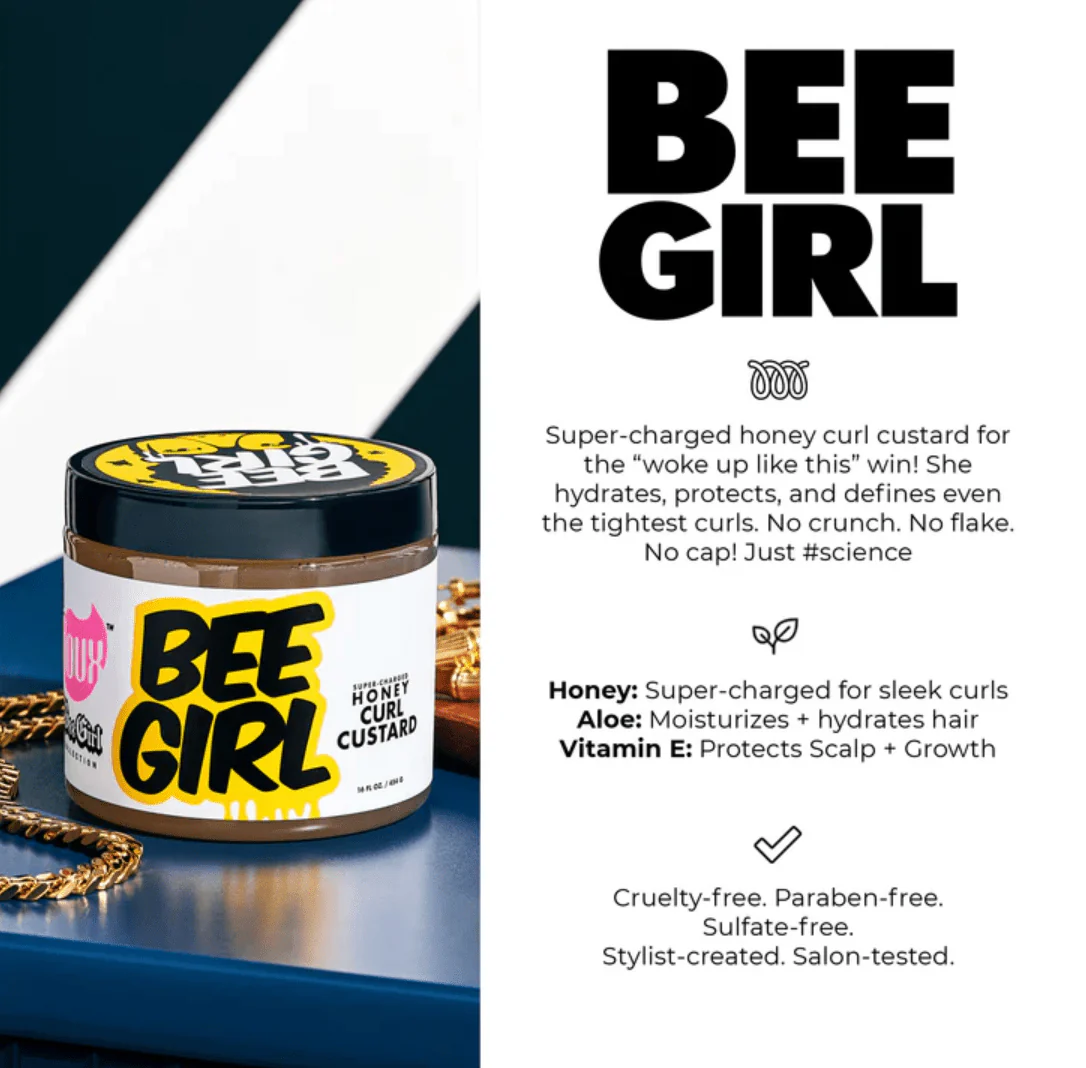 The Doux BG Bee Girl Curl Custard – 16oz - Image 3