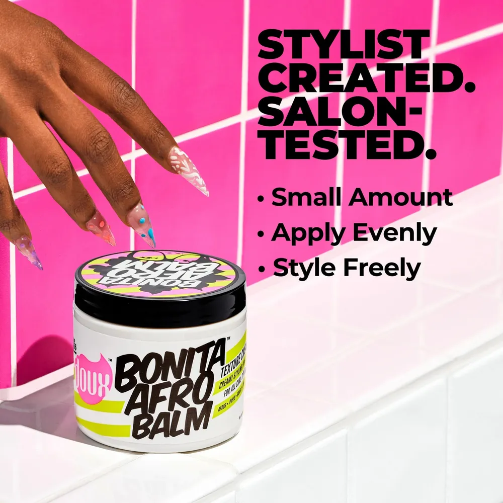 The Doux Bonita Afro Balm Styling Cream and Pomade - 16 oz - Image 3