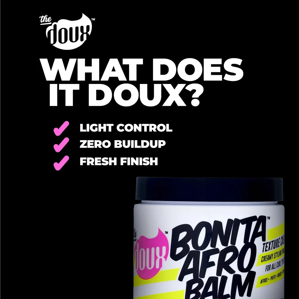 The Doux Bonita Afro Balm Styling Cream and Pomade - 16 oz - Image 4