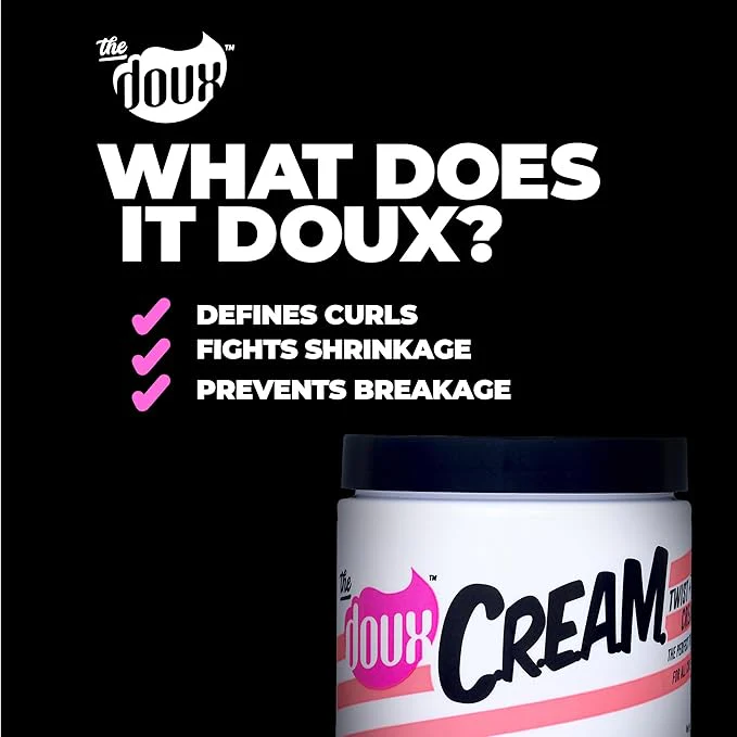The Doux C.R.E.A.M Curl Defining Twist & Curl Cream - Image 4