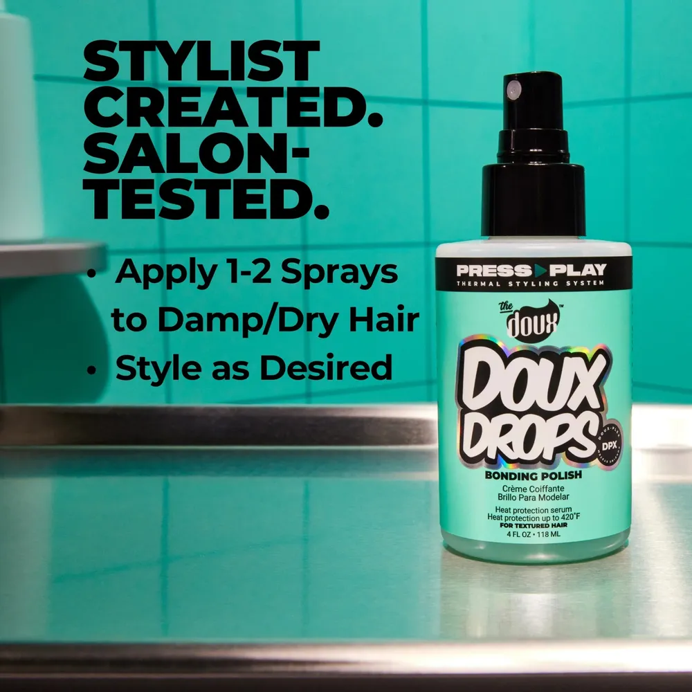 The Doux Drops Bonding Anti-Frizz Treatment Polish - 4 fl oz - Image 3