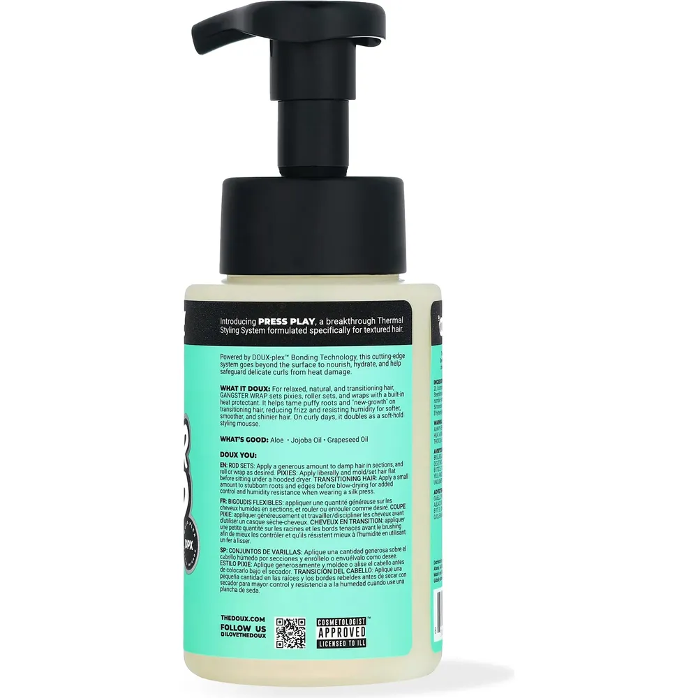The Doux Gangsta Wrap Soft Hold Foam Lotion - 8 fl oz - Image 3