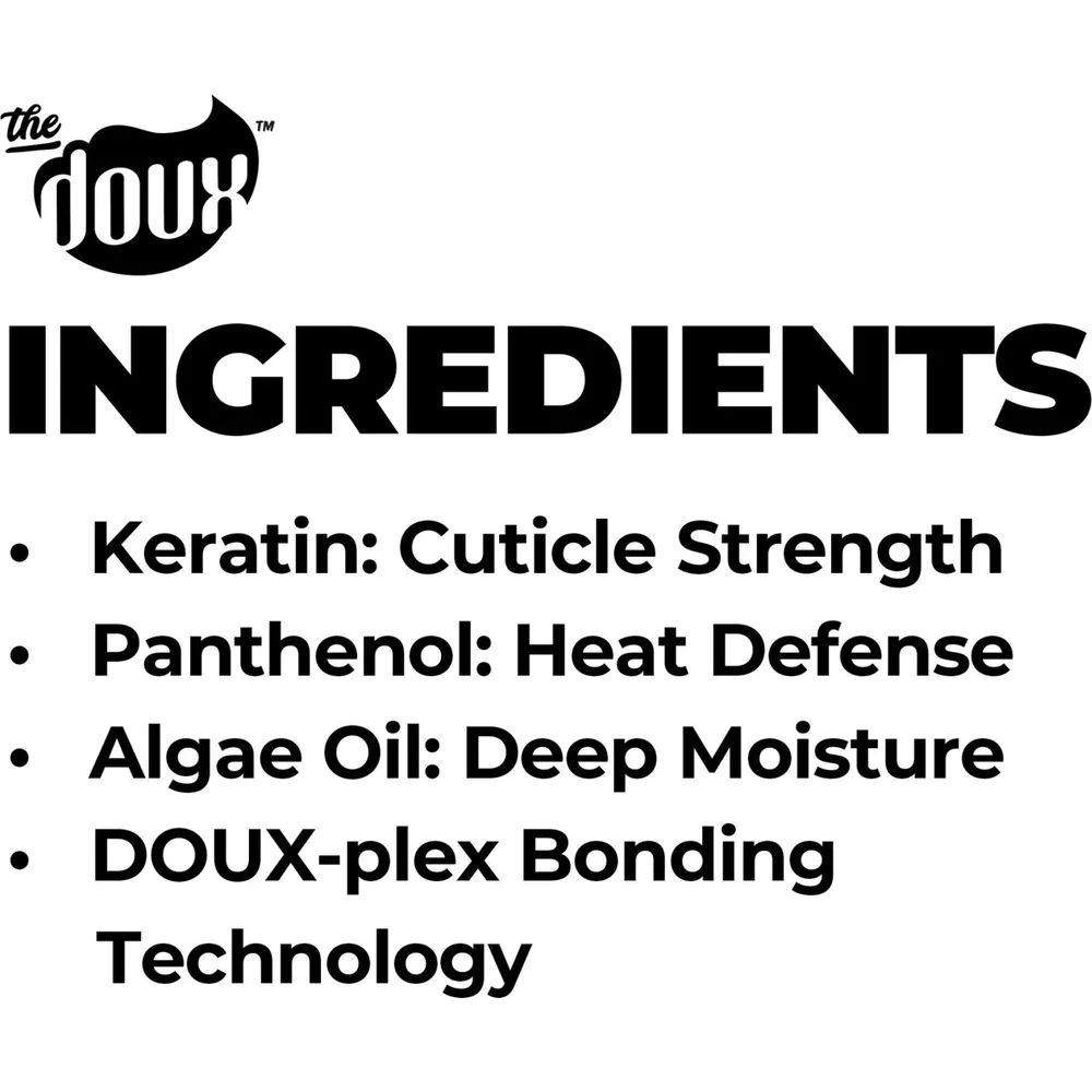 The Doux Just Glaze Silkening Fluid Heat Protectant - 2 oz - Image 6