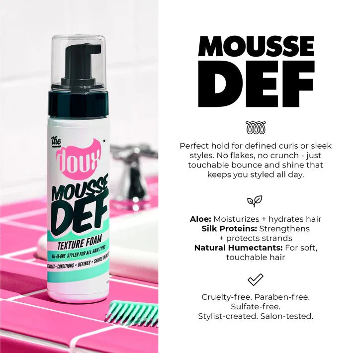 The Doux Mousse Def β Texture Foam Curl Enhancer β 3.4 fl oz - Image 7