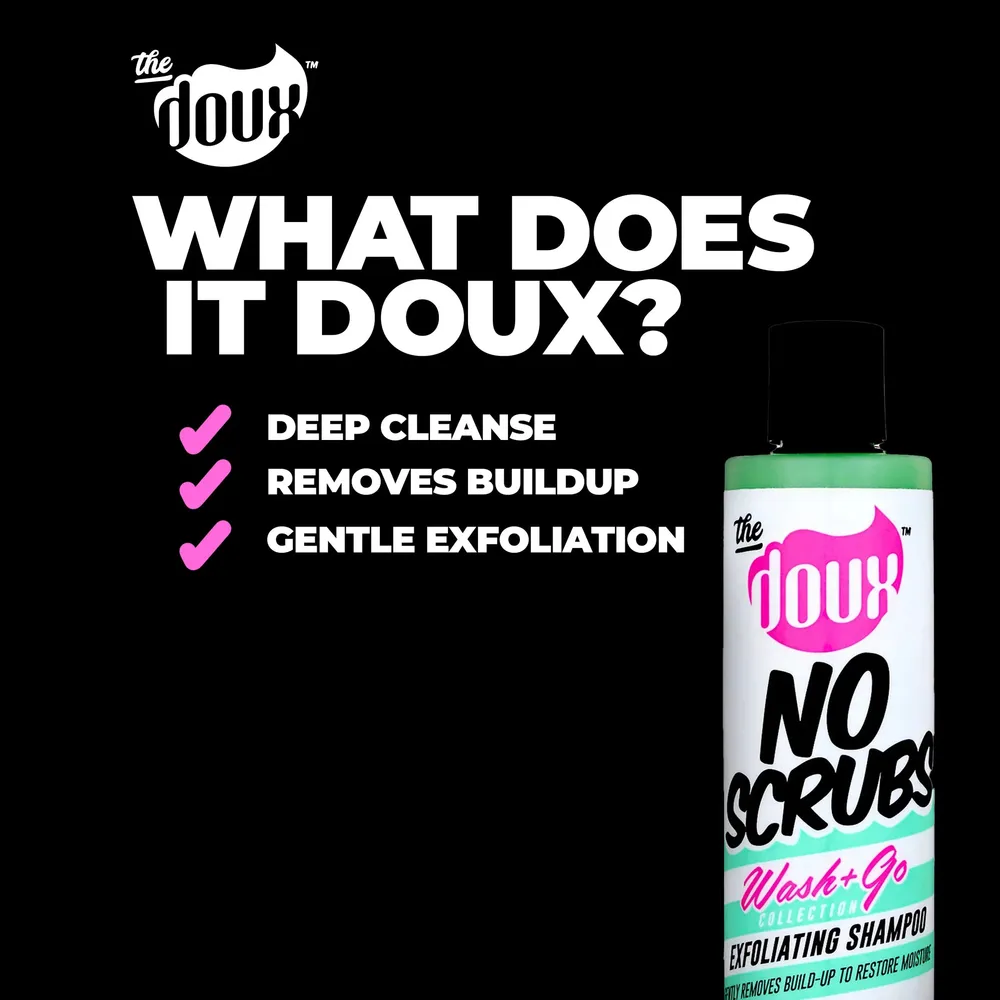 The Doux NO SCRUBS Exfoliating Shampoo β 8 oz - Image 3