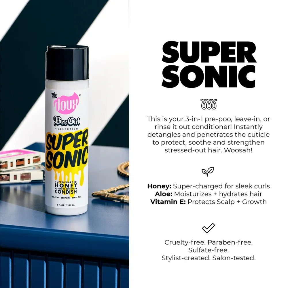 The Doux Supersonic Honey Condish – 8 oz - Image 4