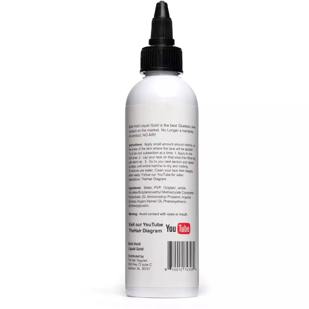 The Hair Diagram Bold Hold Liquid Gold Reloaded 4oz - Image 2