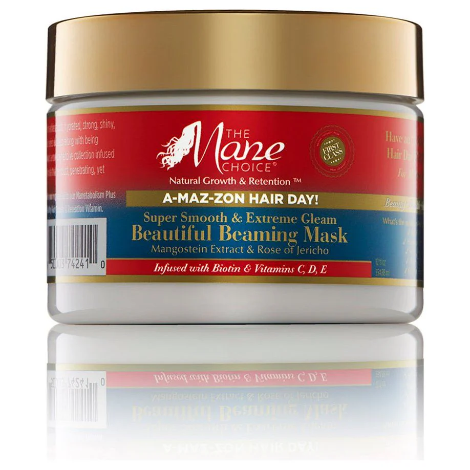 The Mane Choice A-MAZ-ZON Hair Day! Beautiful Beaming Mask 12oz - Image 2