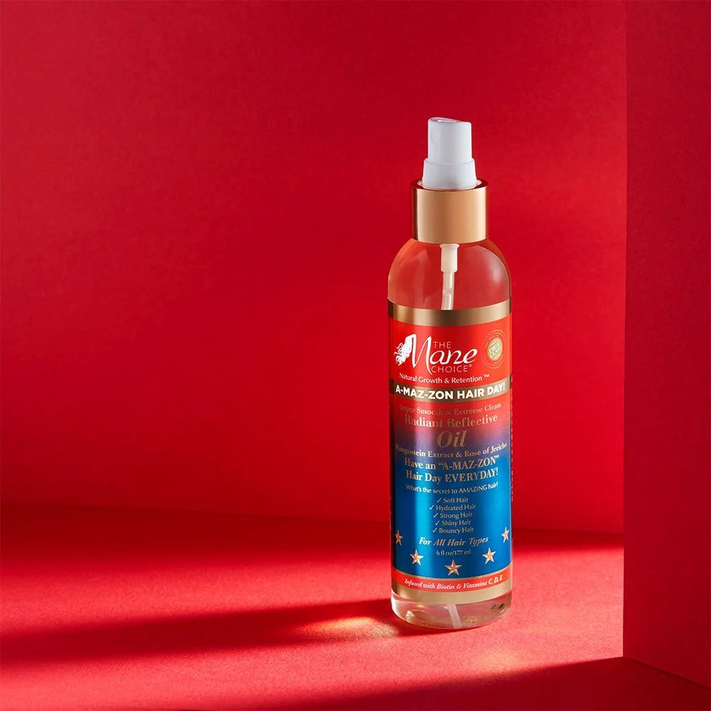The Mane Choice A-MAZ-ZON Hair Day! Radiant Reflective Oil 6oz