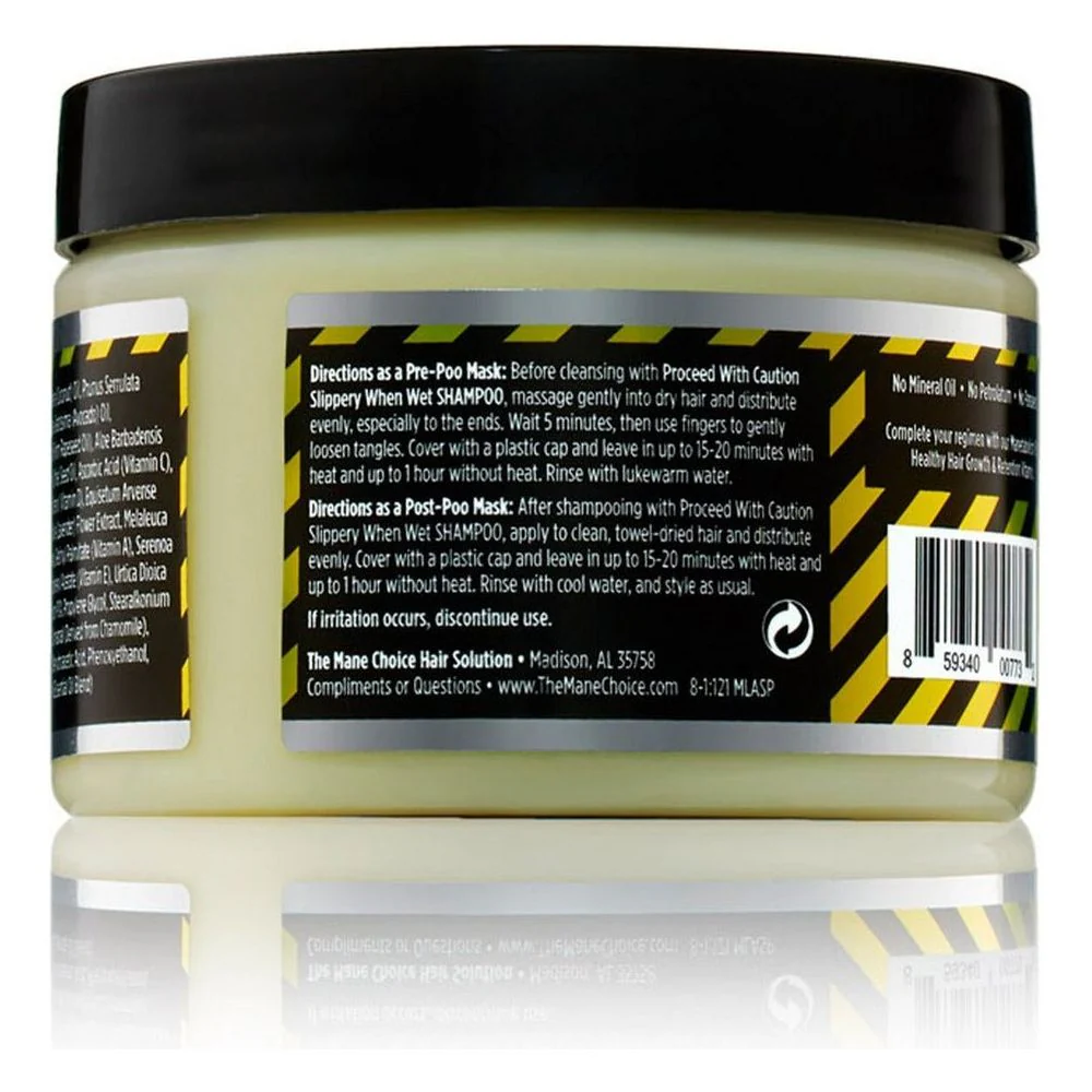 The Mane Choice Proceed with Caution Stop the Damage Pre or Post Poo Mask 12oz - Image 3