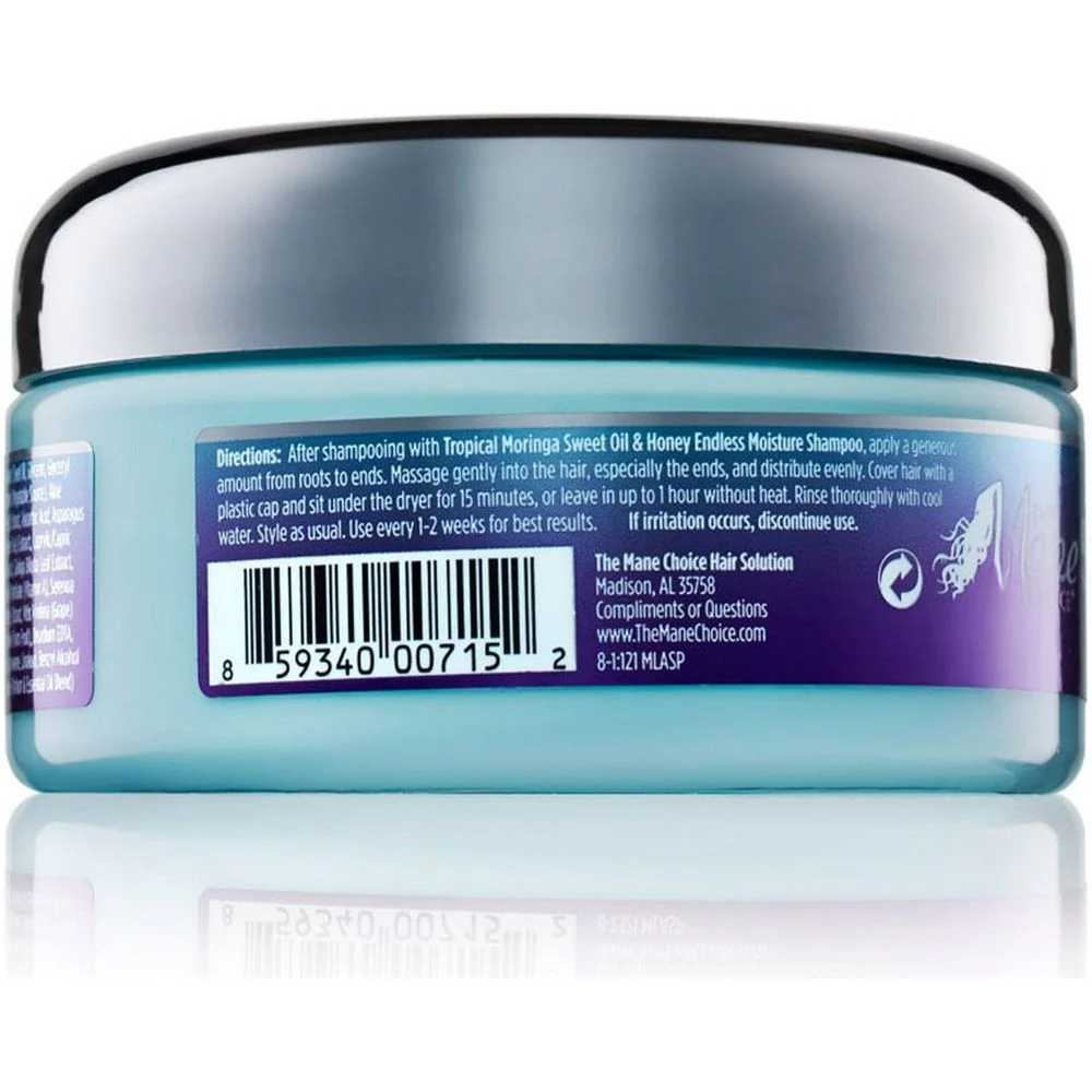 The Mane Choice Tropical Moringa Hair Mask - Sweet Oil and Honey 8oz - Image 3