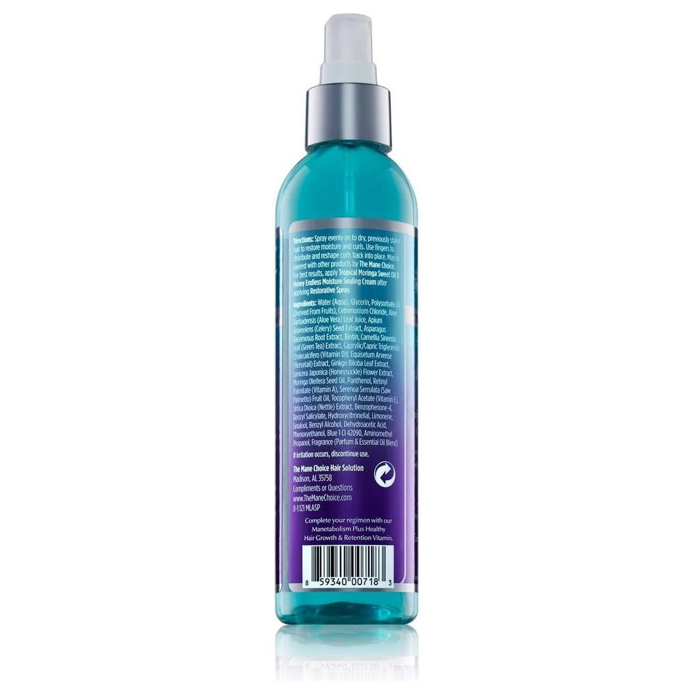 The Mane Choice Tropical Moringa Restorative Spray - Sweet Oil and Honey 8oz - Image 3