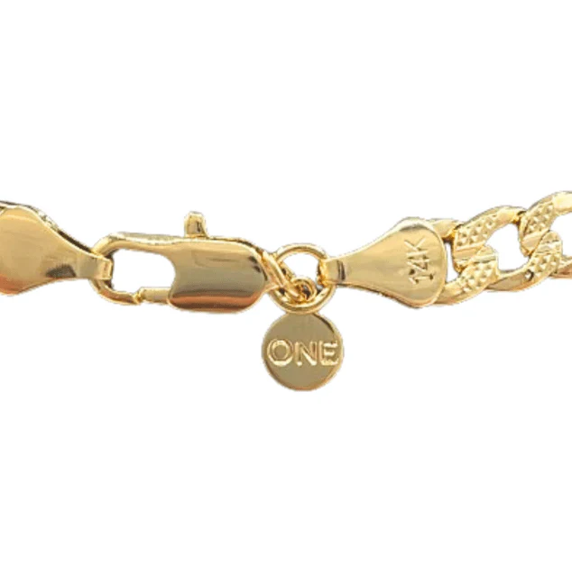 The One Jewelry 14K Chain Necklace - Gold - Image 9