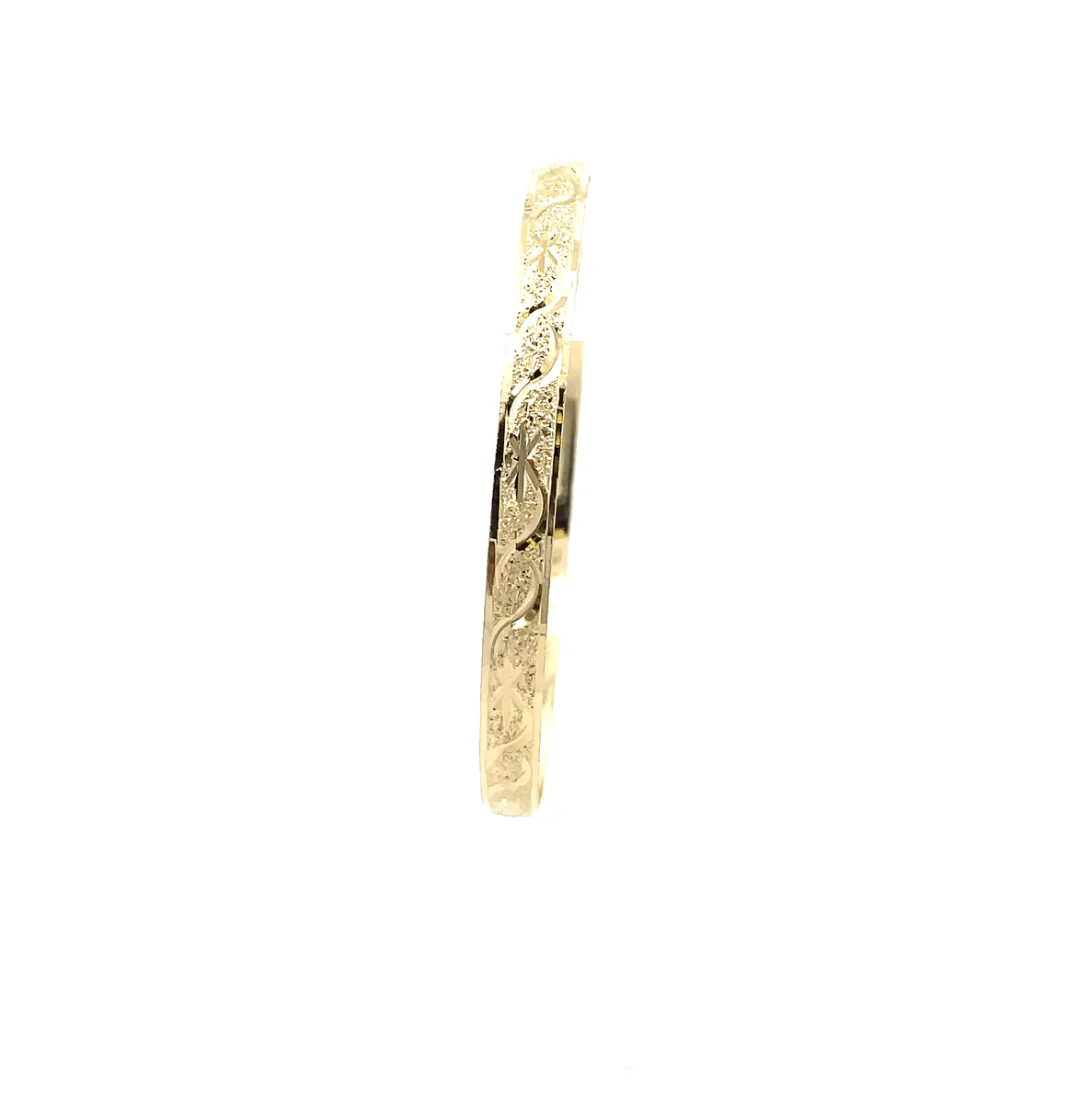 The One Jewelry 14k Indian Bangle Bracelet - Image 21