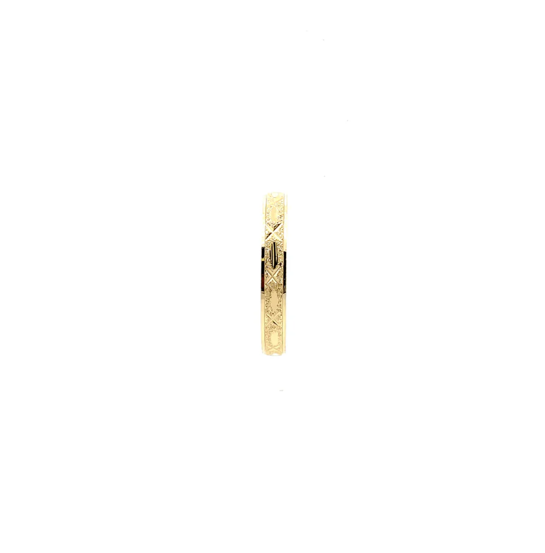 The One Jewelry 14k Indian Bangle Bracelet - Image 4