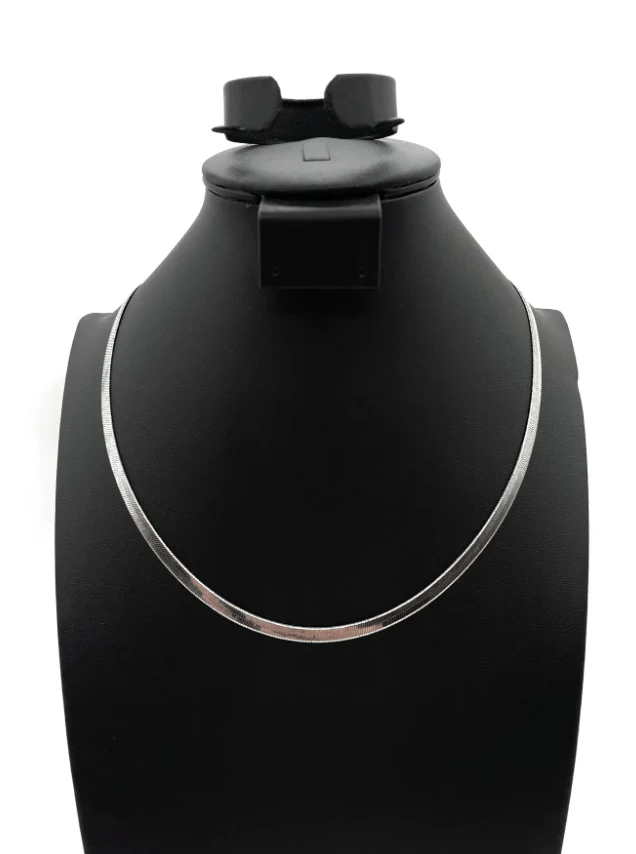 The One Jewelry 14K Rope Chain Necklace - Silver - Image 7