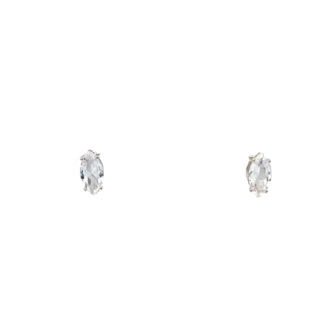 The One Jewelry Floor Cubic Zirconia Earrings - Marquise - Image 6