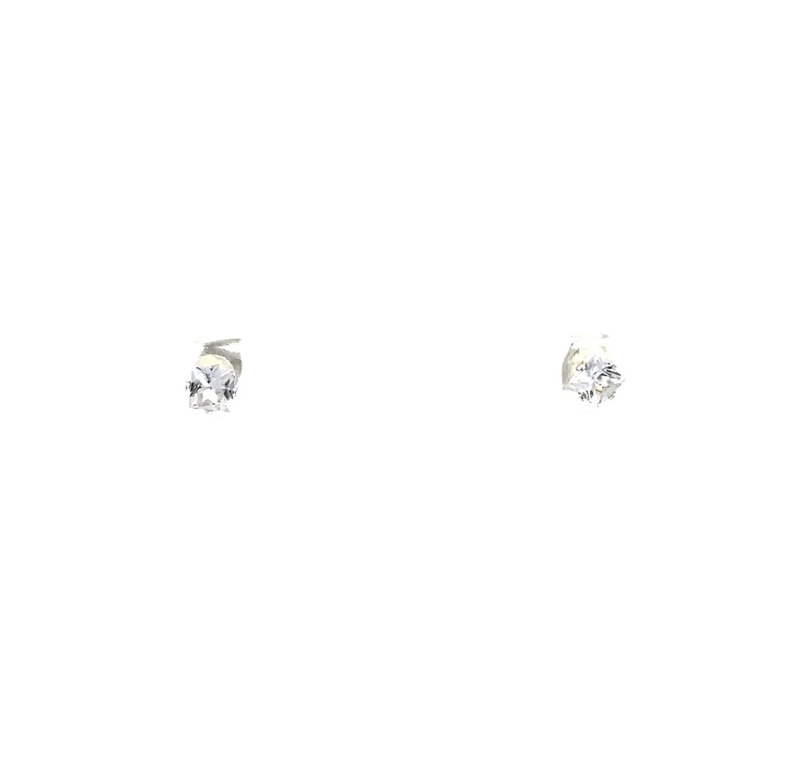The One Jewelry Floor Cubic Zirconia Earrings - Square - Image 2