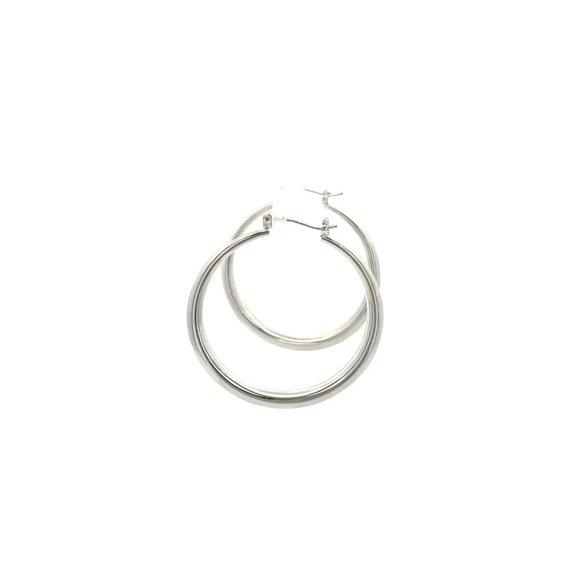 The One Jewelry Hollow Design Earring - Plain - Image 4