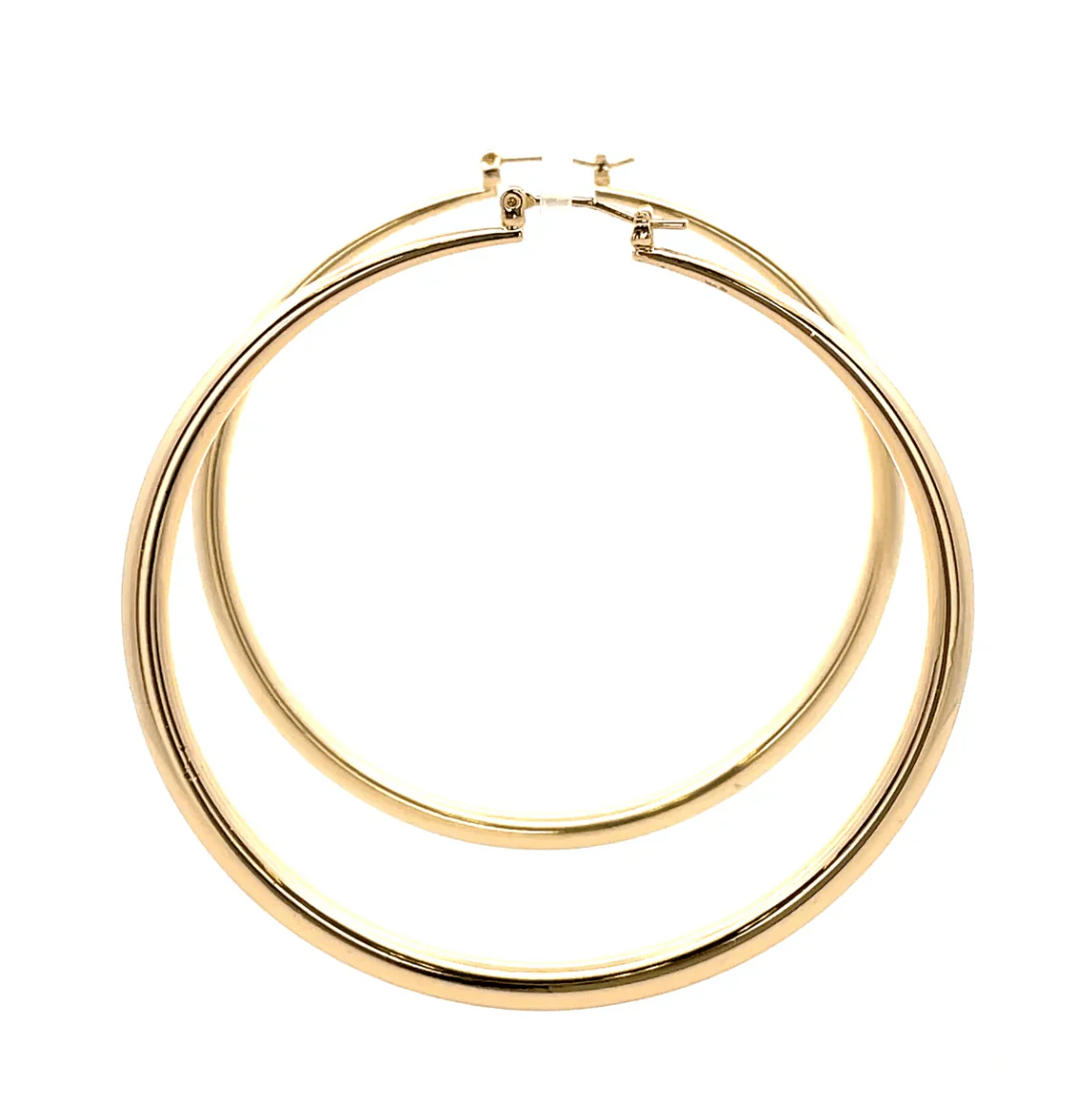 The One Jewelry Hollow Design Earring - Plain - Image 6