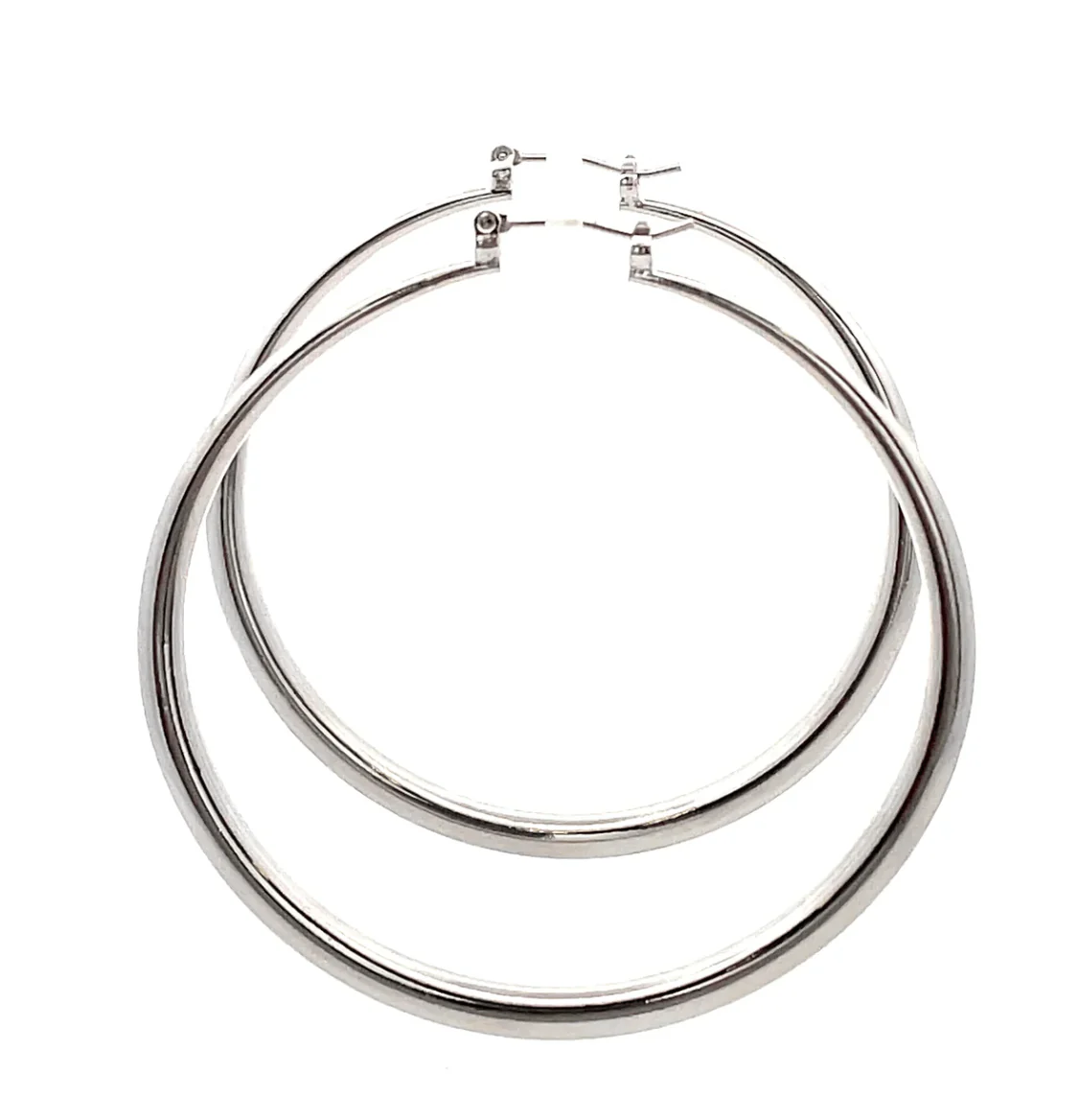The One Jewelry Hollow Design Earring - Plain - Image 9