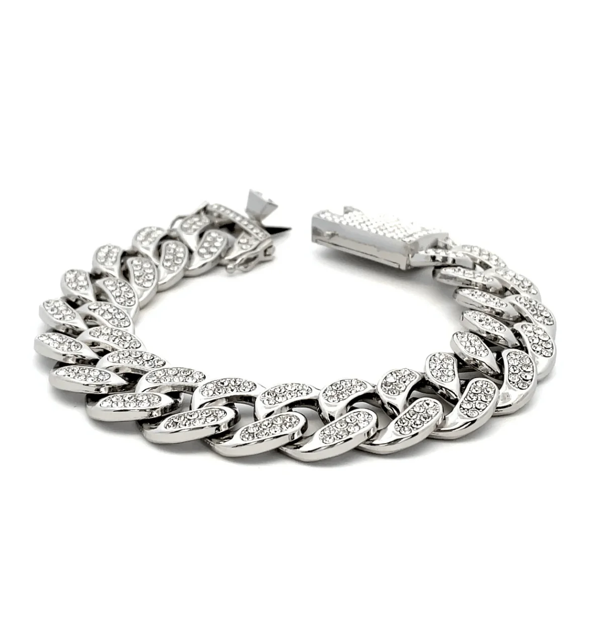 The One Jewelry Iced Out Diamond Bracelet - 8 Styles - Image 2