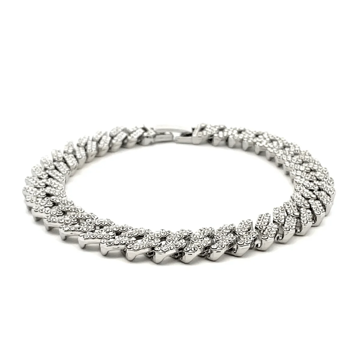 The One Jewelry Iced Out Diamond Bracelet - 8 Styles - Image 4