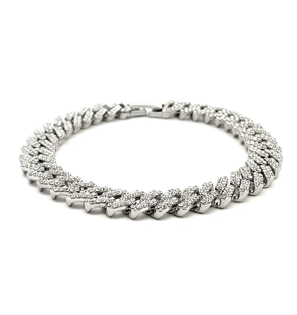 The One Jewelry Iced Out Diamond Bracelet - 8 Styles - Image 5