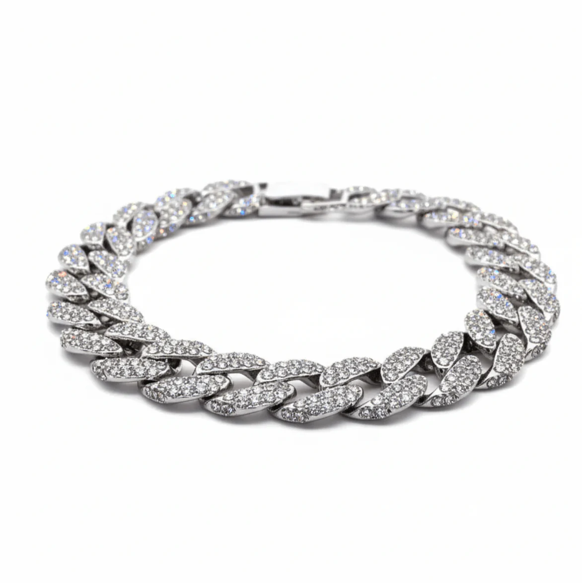 The One Jewelry Iced Out Diamond Bracelet - 8 Styles - Image 6