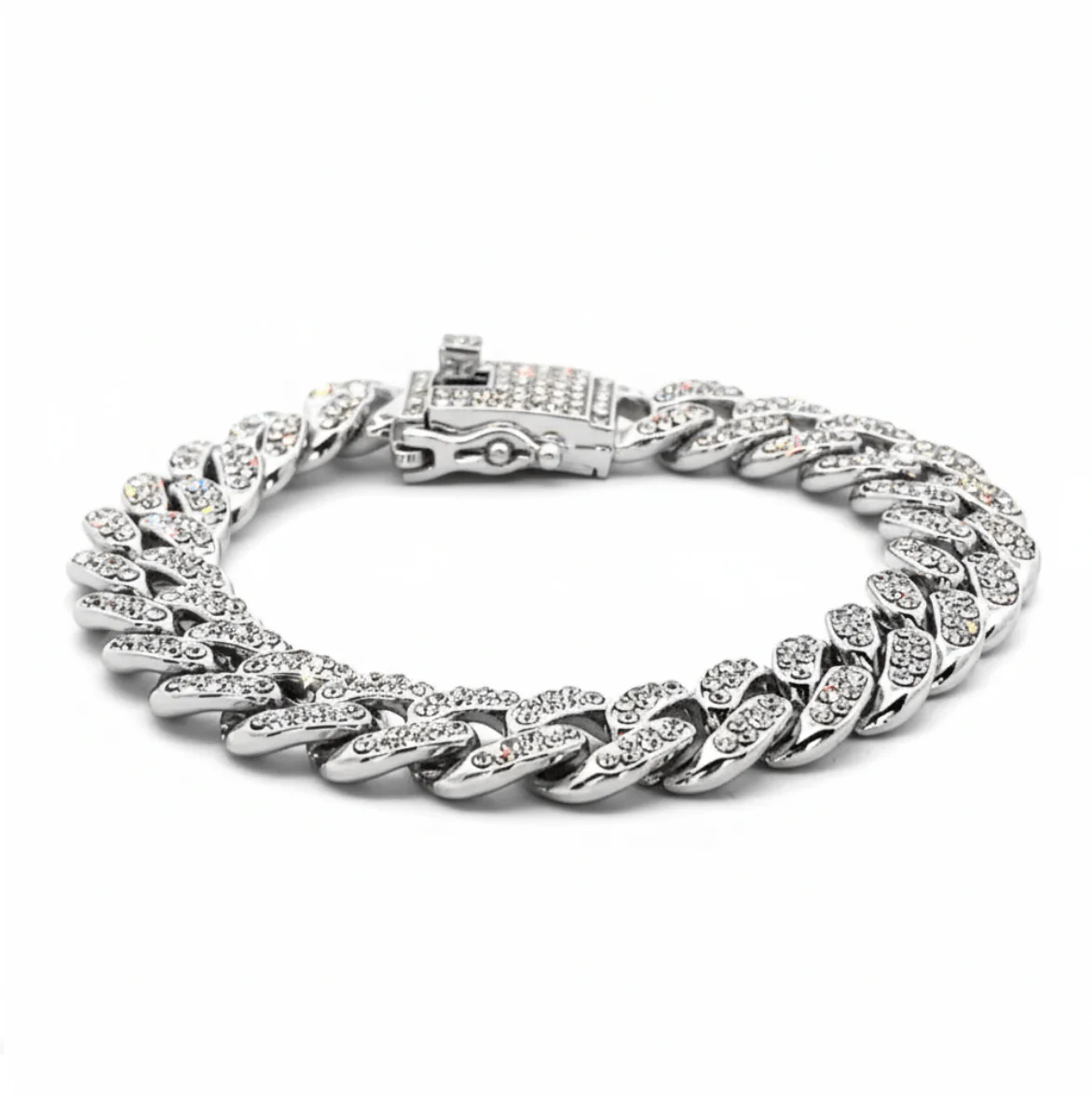 The One Jewelry Iced Out Diamond Bracelet - 8 Styles - Image 8