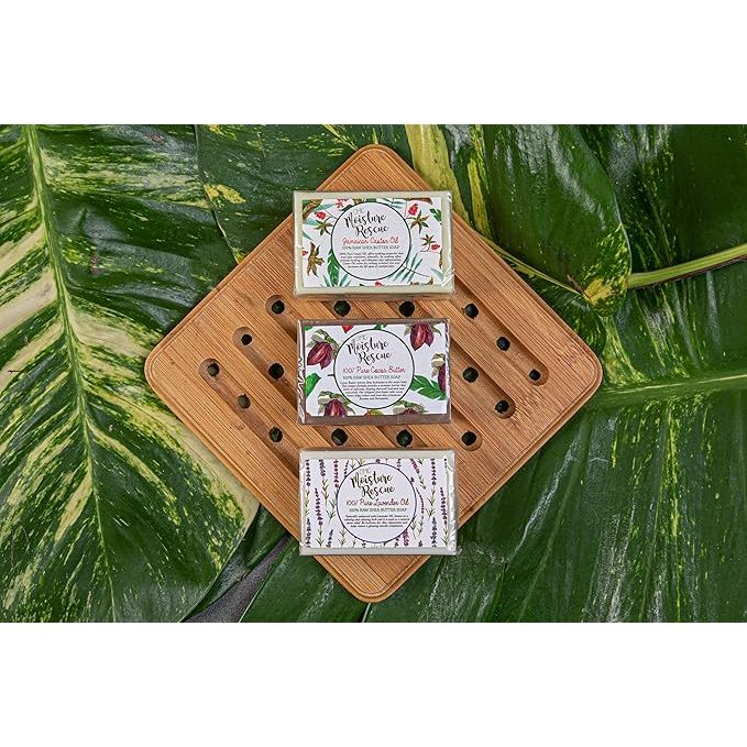 Omic Moisture Rescue Shea Butter Soap with Lavender Oil – 125g - Image 2