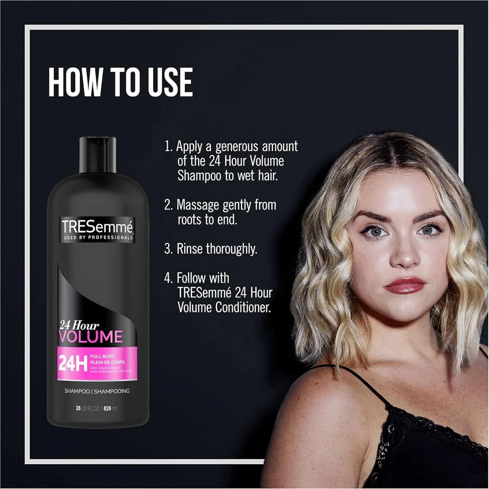 TRESemmé 24 Hour Volumizing Shampoo & Conditioner Set - Image 7