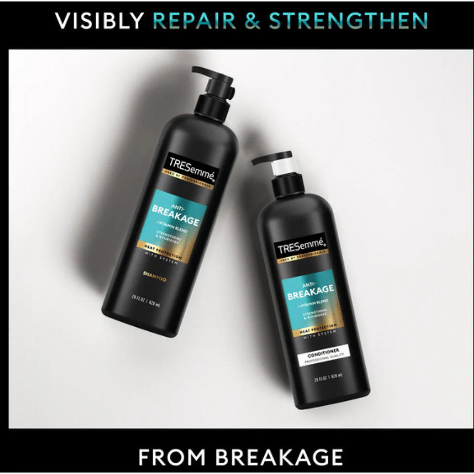 TRESemmé Anti-Breakage Shampoo & Silky Smooth Conditioner Set - 28oz