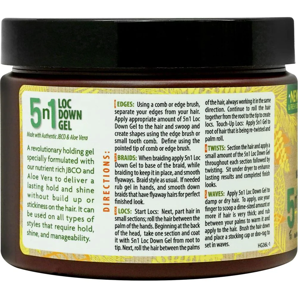 Tropic Isle Living 5-in-1 Loc Down Gel β 12oz - Image 3