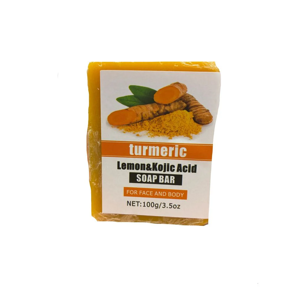 Turmeric Lemon & Kojic Acid Soap โ 3.5oz