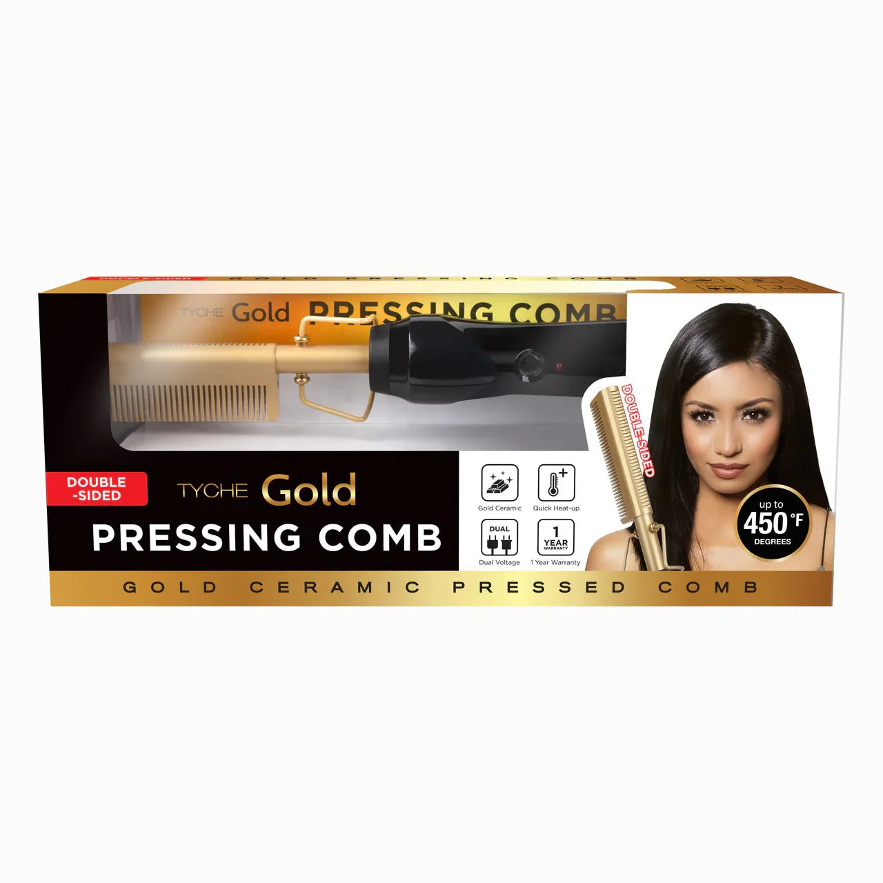 Tyche Gold Pressing Comb - Image 8