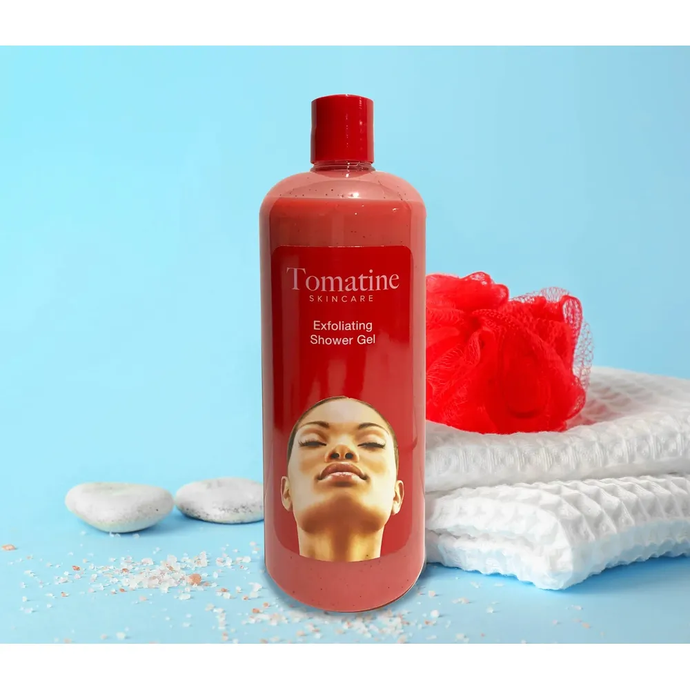Tomatine Exfoliating Shower Gel – 1000ml - Image 2