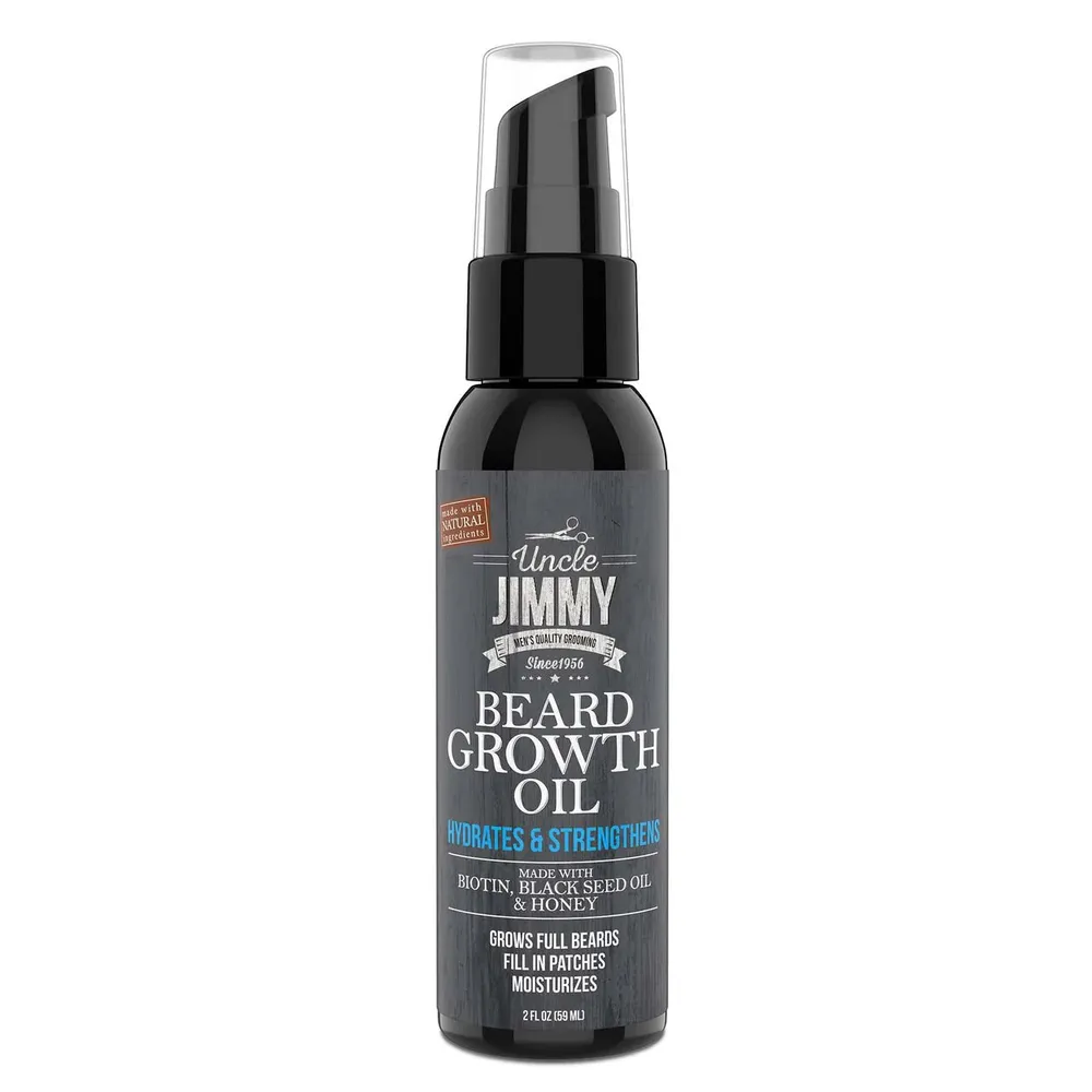 Uncle Jimmy Beard Oil & Growth Oil – 2oz - Image 3